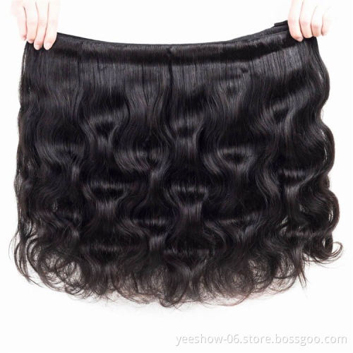 Wholesale human hair lace front body wave wigs vendors raw brazilian cuticle aligned virgin hair bundles human hair extension